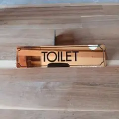 HIKARI TOILET サインプレート ゴールド調