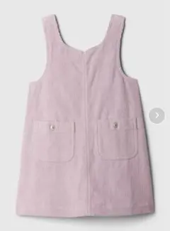 【新品未使用】babyGap コーデュロイ ジャンパースカート　ピンク　80