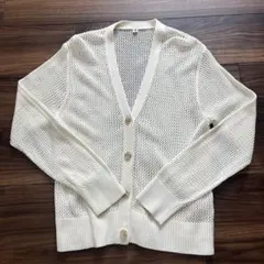 UNIQLO メッシュ編みカーディガン 150