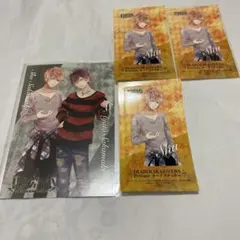 diaboliklovers ポストカード　ICステッカー　逆巻シュウ