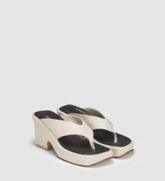 【定価44000円】untishold サンダルBeni White レディースのサムネイル