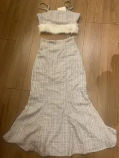 GRL ファーツイードセットアップ