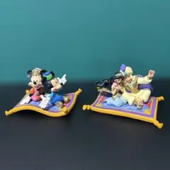 ディズニー　アラジン　ミッキー フィギュアセット
