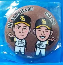 福岡ソフトバンクホークス 谷川原健太選手 缶バッジ 若鷹ガチャ - メルカリ