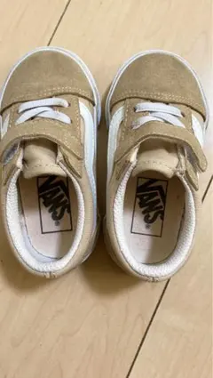 VANS ベージュ スニーカー 14cm