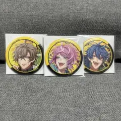 ヒプマイ　飴村乱数　夢野幻太郎　有栖川帝統　缶バッチ　ヒプノシスマイク　ヒプムビ