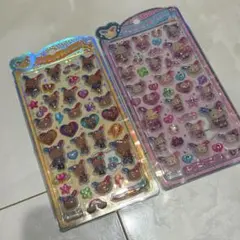 【新品未開封】うるちゅるポップシール ウサハナ 2枚セットのサムネイル
