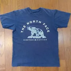 THE NORTH FACE Tシャツ ネイビー Sサイズ