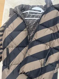FENDI フェンディ 総ズッカ柄 リバーシブルジャンパー ビンテージ90S FENDI フェンディ 総ズッカ柄 リバーシブルジャンパー ビンテージ90S