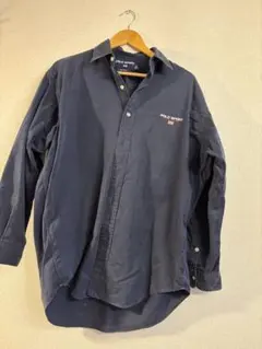 【激レア】90年代POLO SPORT ネイビー 長袖シャツ