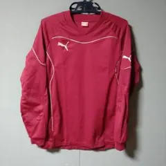 PUMA 長袖シャツ レッド Mサイズのサムネイル