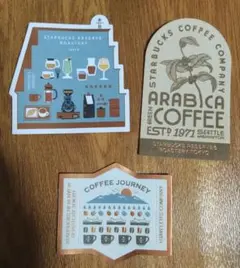 トラベラーズノート　スタバ　リザーブロースタリー　コラボ　限定　ステッカー