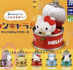 サンリオキャラクターズ　カンキャラ　ニャニィニュニェニョ