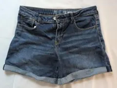 GAP 12 MIDI SHORT デニムハーフパンツ