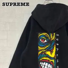 【即完売モデル】シュプリーム☆グラフィックプリント　ジップアップパーカー　899