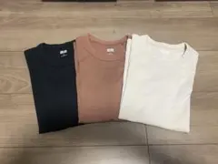 UNIQLO U 半袖クルーネックTシャツ Mサイズ 3色セット