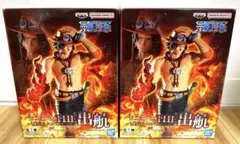 ワンピース フィギュアTHE出航 LOGIA PORTGAS.D.ACE 2個