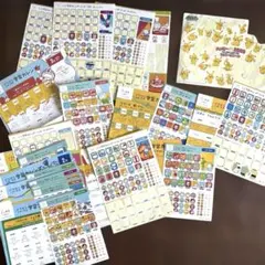 ドラえもん　学習カレンダー　ごほうびシール ポケモン　シール大量　ドラゼミ