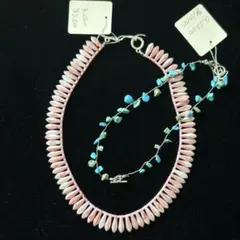 新品未使用　ネックレスとブレスレットセット