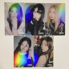 LESSERAFIM ANTIFRAGILE ホログラムラキドロトレカ5枚セット