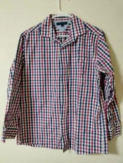 TOMMY HILFIGER スリムフィット チェックシャツ 16-1/2