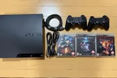PlayStation 3 本体 CECH-3000A ソフト3本付き