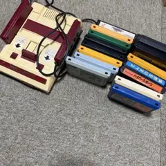 ファミリーコンピュータ 本体 ソフト15本