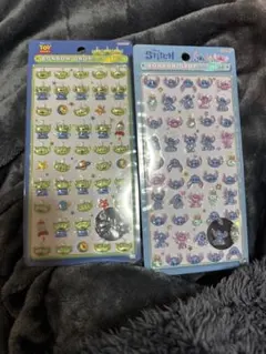 ボンボンドロップミニシール　スティッチ　エイリアン