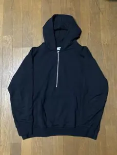 REVERBERATE HALF ZIP HOODY stein yoke