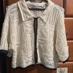 PAGEBOY クロシェライクシャツカーディガンのサムネイル