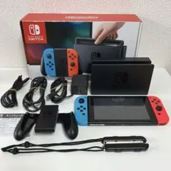 【動作確認済】Nintendo Switch本体 青/赤 付属品完備