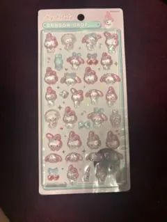 マイメロディ ボンボンドロップ 立体シール