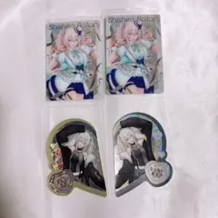 ホロライブ ウエハース キラステッカー 獅白ぼたん