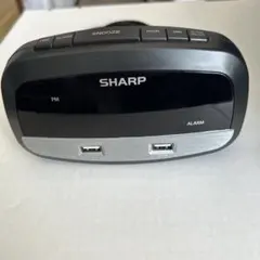 SHARP 目覚まし時計 USB充電ポート付 本体のサムネイル