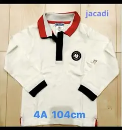 【新品タグ付き】ジャカディ jacadi ポロワンピース 4A 新品タグ付き】ジャカディ jacadi ポロワンピース 4A ワンピース