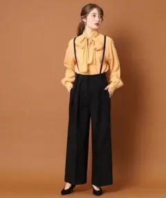 新品 DRESSTERIOR (ドレステリア) サロペット サスペンダーパンツ