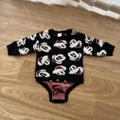 Disney Baby ミッキー柄ロンパース 70cm