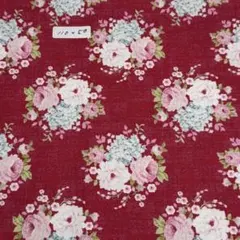 ティルダ、Tilda、薔薇柄、レッド、廃番