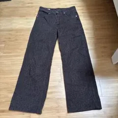 ZARA ヒョウ柄デニム