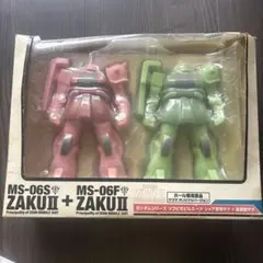 機動戦士ガンダムII ソフビビルスーツ シャア専用ザク 量産型ザク