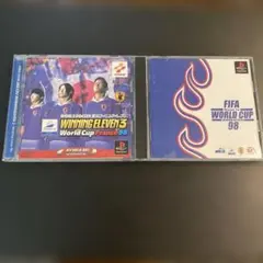 PS1 ワールドサッカーウイニングイレブン3 & FIFA 98
