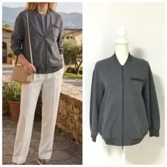近年美品　BRUNELLO CUCINELLI ブルネロクチネリ　ブルゾンのサムネイル