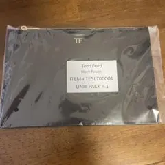 Tom Ford ブラックポーチ ノベルティ　未使用のサムネイル