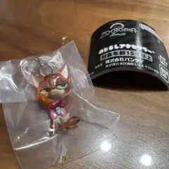ズートピア2 めじるしアクセサリー　ニックワイルド　ガチャガチャ