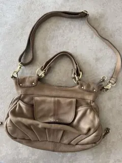 Beaure ブラウン ショルダーバッグ