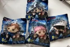 呪術廻戦 マスコット ラウンドワンコラボ4個セット
