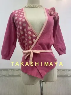 ❣️未使用❣️ＴＡＫＡＳＨＩMＡＹＡ　カーディガン　Mサイズ❣️のサムネイル