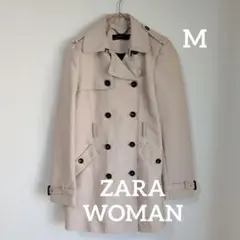 ⭐️6/7まで限定価格‼️ZARA WOMAN/ベージュ/トレンチコート/Mのサムネイル