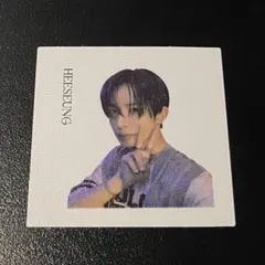 ENHYPEN ORANGE BLOOD GLOBAL 特典 ヒスン シール