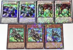 遊戯王　Xセイバー 新規　シクパラ　ウルパラ　スーパラ　7枚セット　ソウザ